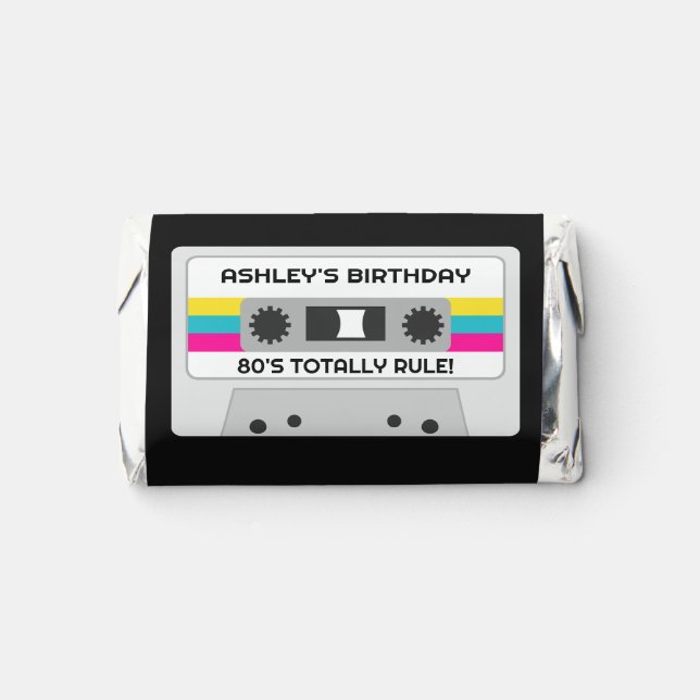 1980's Throwback Retro Candy Favors (Front)