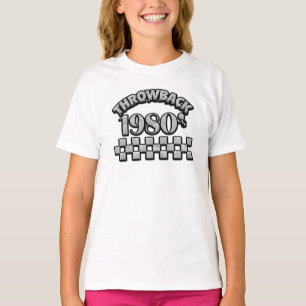 1980s Throwback Textured T-Shirt