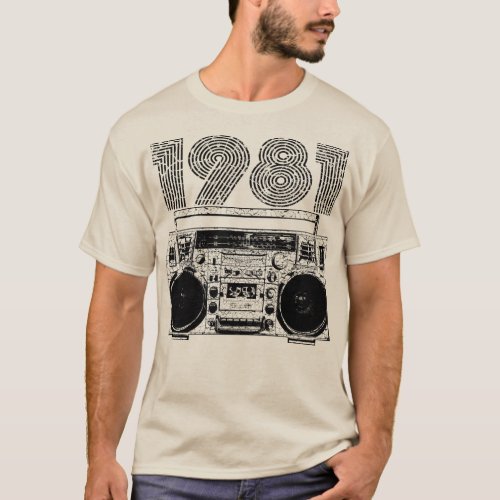 1981 Boombox T_Shirt