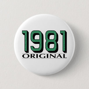 1981 Original Pinback Button