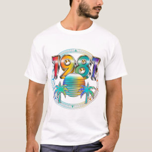 1981 themed t shirt
