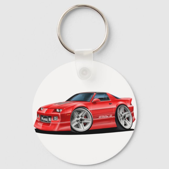 1982-92 Camaro Red Car Keychain (Front)