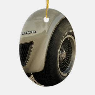 1982 Chevrolet Corvette Collector's Edition Wheel Ceramic Ornament