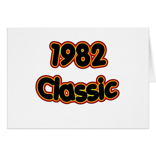 1982 Classic Cards (Front Horizontal)