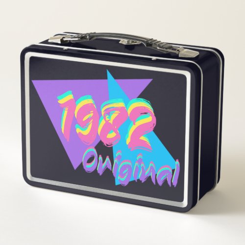 1982 Original Metal Lunchbox