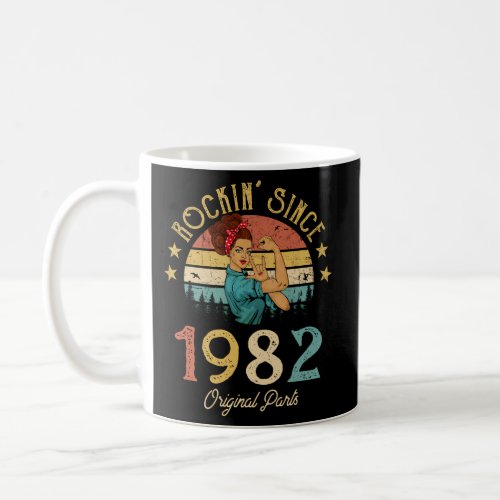 1982 Rockin Sine 40Th 40 Coffee Mug