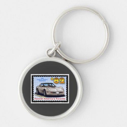 1982 Special Edition Corvette Keychain