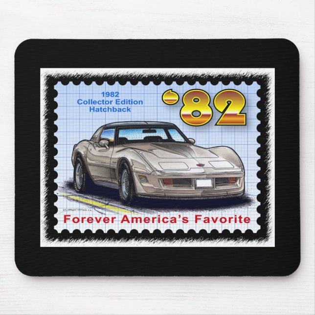 1982 Special Edition Corvette Mouse Pad (Front)