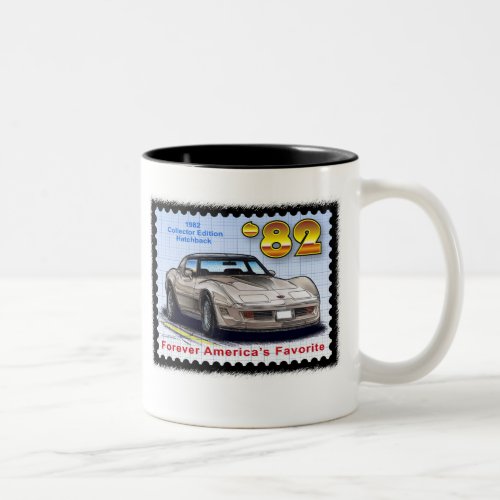 1982 Special Edition Corvette Two_Tone Coffee Mug