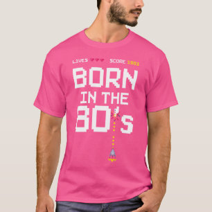 1983 Birtday Retro Gamer Piel Born in the 80s vint T-Shirt