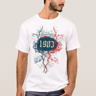 1983 Birthday Year or Since 1983 or Made in 1983 T-Shirt