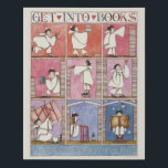 1983 Children's Book Week Faux Canvas Print<br><div class="desc">1983 Children's Book Week poster created by Tomi dePaola</div>