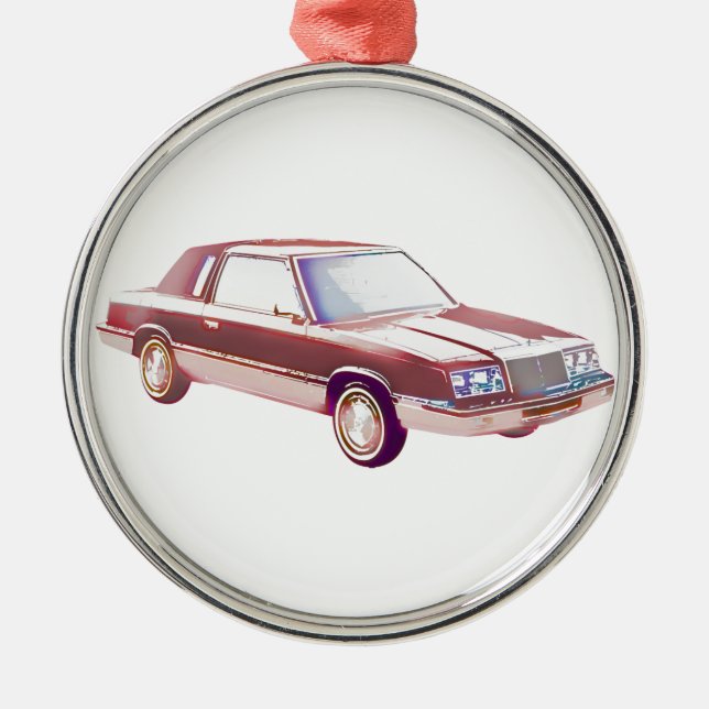 1983 Chrysler LeBaron Metal Ornament (Front)