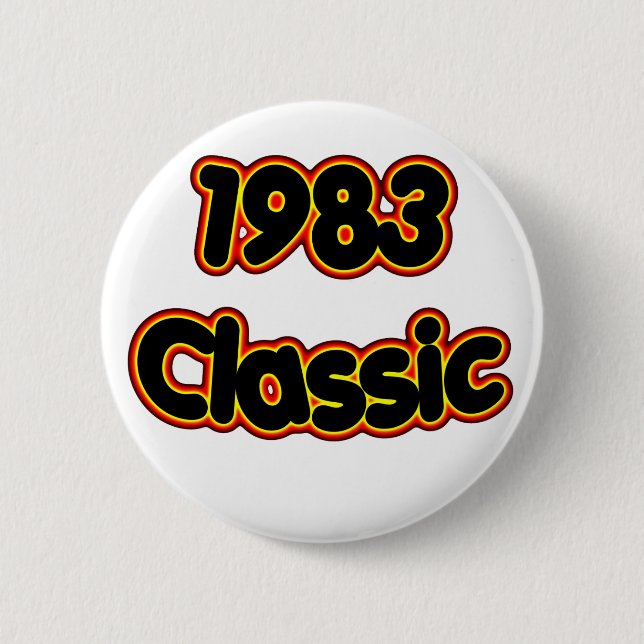 1983 Classic Button (Front)
