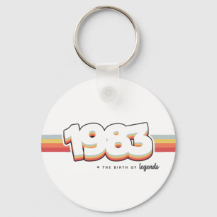 1983 The birth of legends Keychain