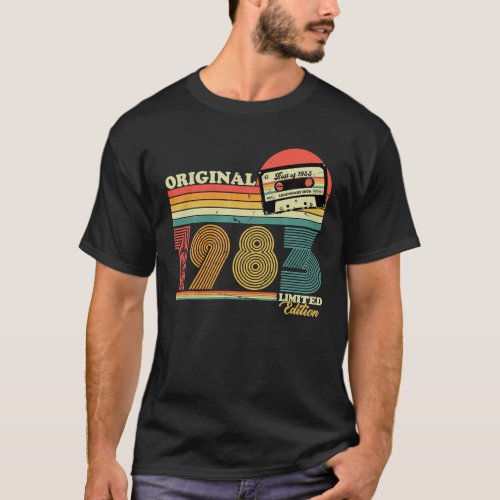 1983 Vintage Birthday Retro Limited Edition Men T_Shirt