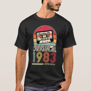 1983 Vintage Birthday Retro Men Woman T-Shirt