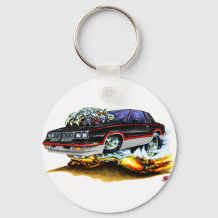 1984-88 Hurst Olds Black-Grey Car Keychain