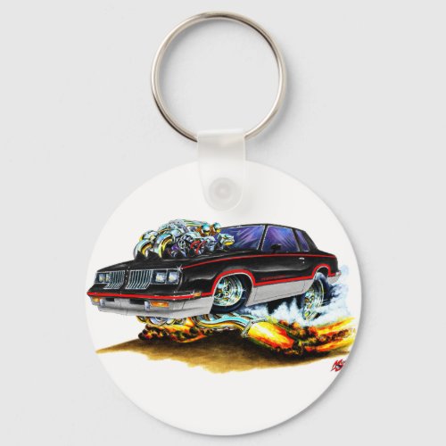 1984-88 Hurst Olds Black-Grey Car Keychain