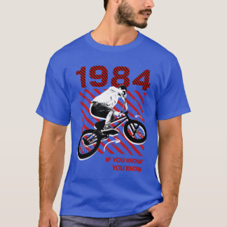 1984 BMX 40th Birthday design funny T-Shirt