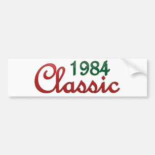 1984 Classic Bumper Sticker