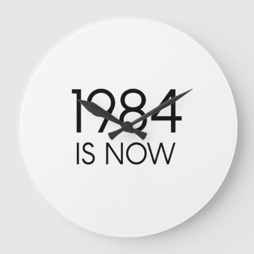 1984 is now large clock