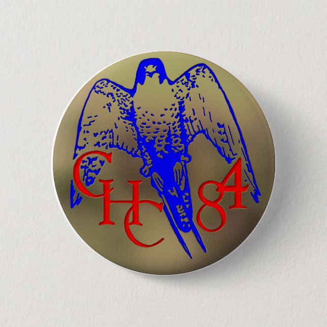 1984 Los Banos Button (Front)