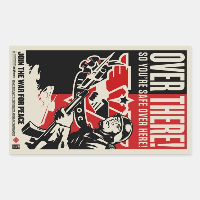 1984 Propaganda Stickers (Front)