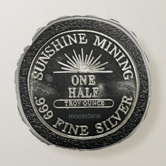 1984 Subshine Mint 1 Half Ounce .999 Silver Round  Pillow