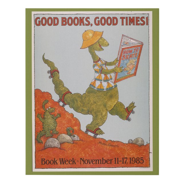1985 Children's Book Week Faux Canvas (Front)