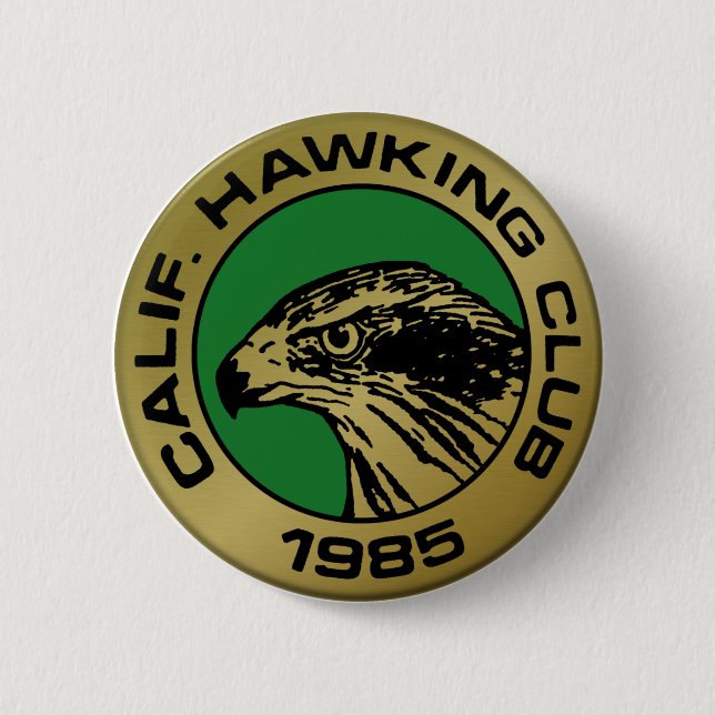 1985 Los Banos Button (Front)