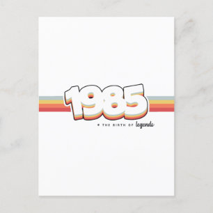 1985 The birth of legends Postcard
