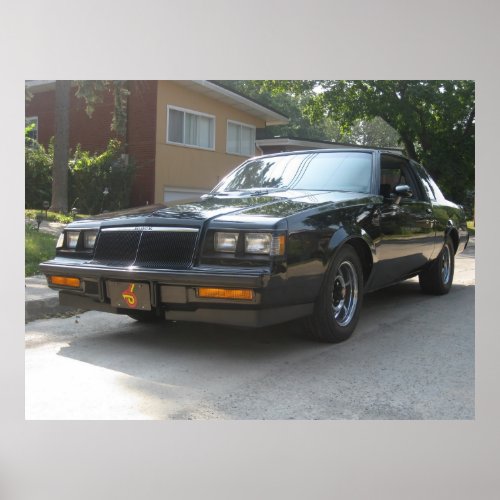 1986 Buick Grand National Poster