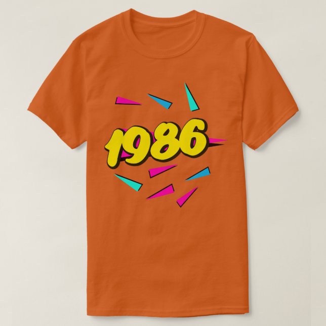 1986 T-Shirt (Design Front)