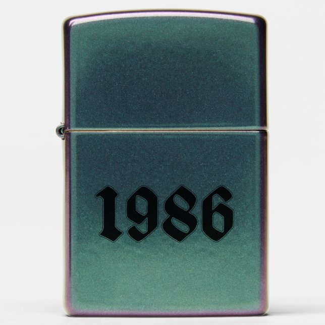 1986 ZIPPO LIGHTER (Front)