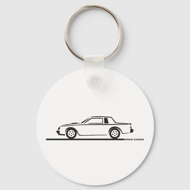 1987 Buick Grand National Keychain (Front)