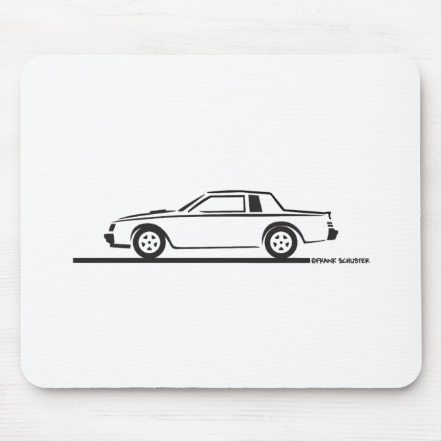1987 Buick Grand National Mouse Pad (Front)