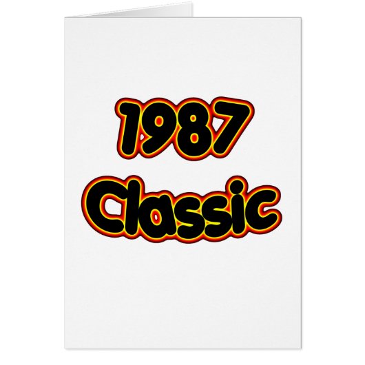 1987 Classic Cards (Front)