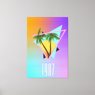 1987 Paradise logo Canvas Print