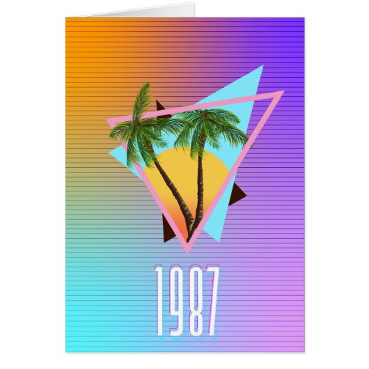 1987 Paradise logo Cards (Front)