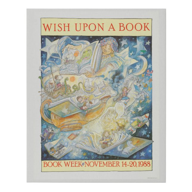1988 Children's Book Week Faux Canvas (Front)