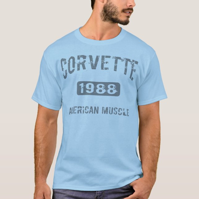 1988 Corvette Tee Shirt (Front)