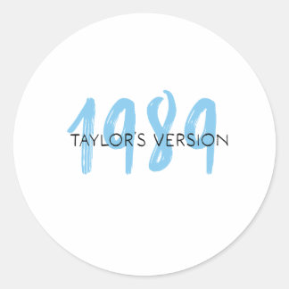 1989 CLASSIC ROUND STICKER
