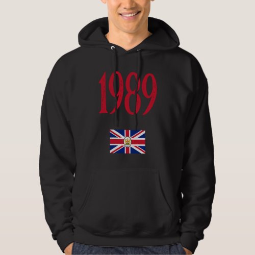 1989 Flag of the Governor of HK Protest CCP China Hoodie