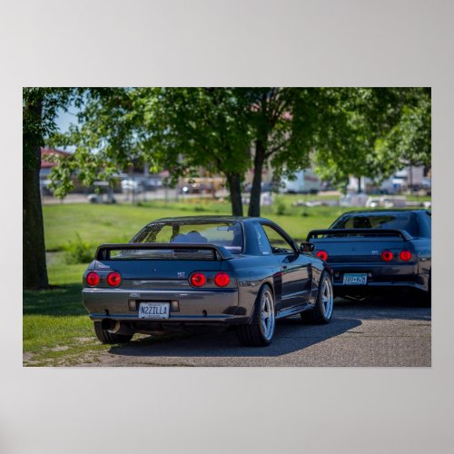 1989 Nissan Skyline R32 GT_R Poster