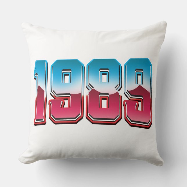 1989 THROW PILLOW (Front)