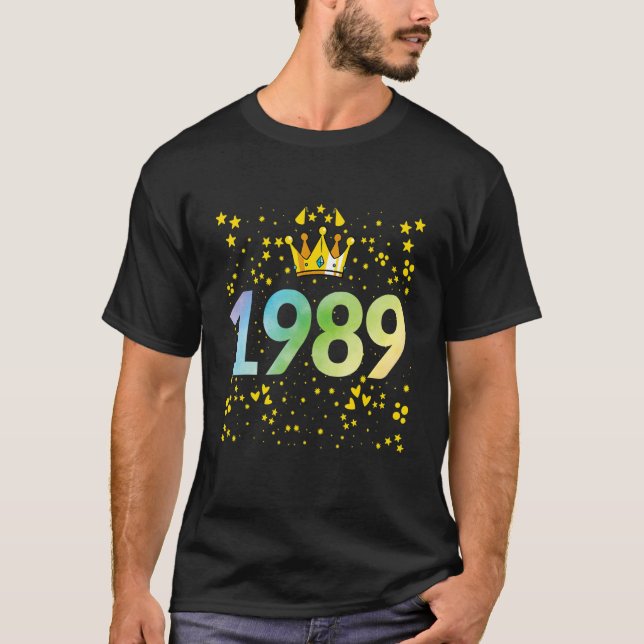 1989th Birthday 1989 Anniversary 1 T-Shirt (Front)