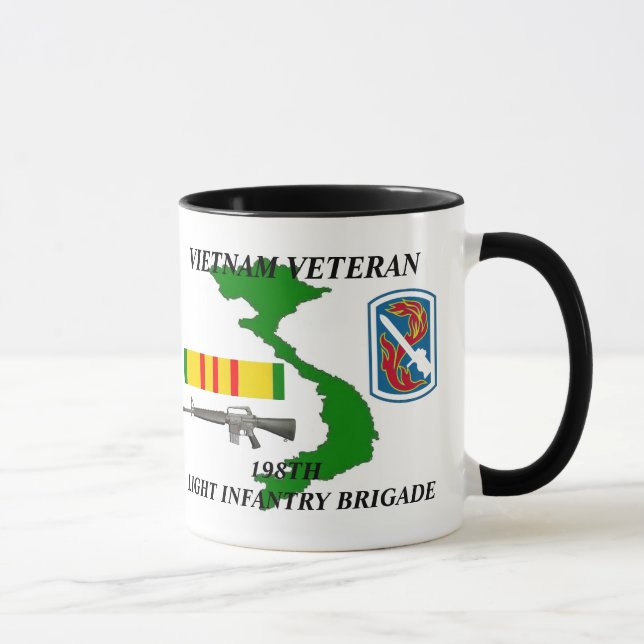 198th Light Infantry Division Vietnam Veteran Mug (Right)