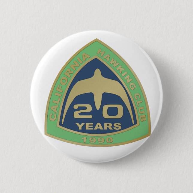 1990 Los Banos Pinback Button (Front)