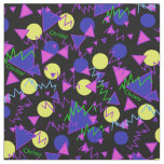 1990 retro custom name fabric